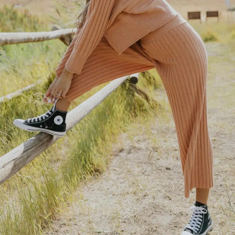 Ribbed Trouser